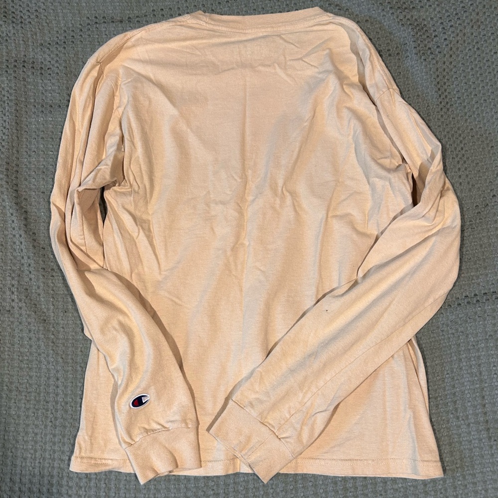 Medium Champion Vanderbilt University long sleeve shirt in yellow and blue. - Picture 3 of 4
